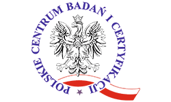 Certyfikat Polskie Centrum Badań i Certyfikacji